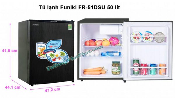 Tủ lạnh mini Funiki 50 Lít FR-51DSU