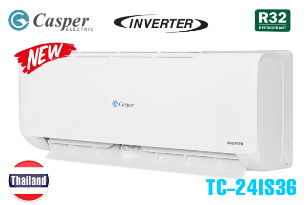 Máy lạnh Casper 1 chiều inverter 24000BTU TC-24IS36